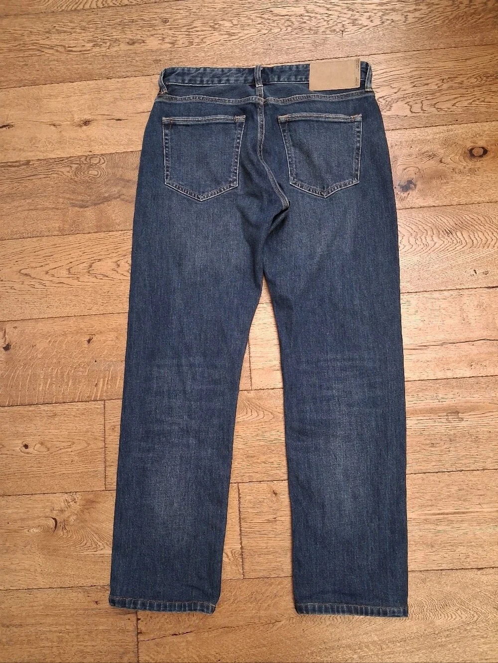 Buck Mason Fits 31X34 Ford Standard 14 oz. Double Dipped Denim Jeans Button Fly